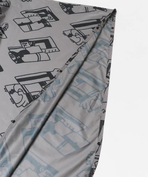 LOTTO（ロット）の「LOTTO　K.TERADA  RAIN PONCHO（ポンチョ・メンズ・グレー/ネイビー・FREE）」の13枚目の写真