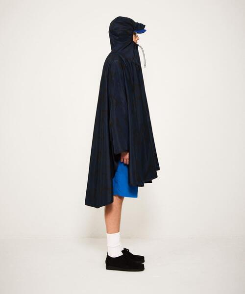 LOTTO（ロット）の「LOTTO　K.TERADA  RAIN PONCHO（ポンチョ・メンズ・グレー/ネイビー・FREE）」の19枚目の写真