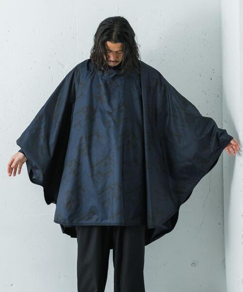 LOTTO（ロット）の「LOTTO　K.TERADA  RAIN PONCHO（ポンチョ・メンズ・グレー/ネイビー・FREE）」の20枚目の写真
