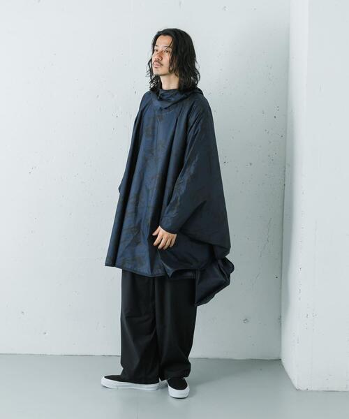 LOTTO（ロット）の「LOTTO　K.TERADA  RAIN PONCHO（ポンチョ・メンズ・グレー/ネイビー・FREE）」の22枚目の写真
