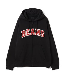 BEAMS | BEAMS ロゴ ベーシック フルジップフーディ(スウェット)