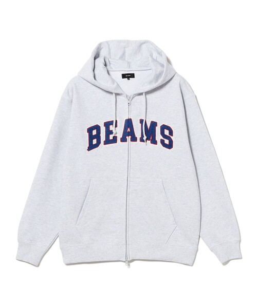 BEAMS（ビームス）の「BEAMS ロゴ ベーシック フルジップフーディ（スウェット・メンズ・アッシュグレー/ブラック系その他4/ネイビー・XX-LARGE/X-LARGE/LARGE/MEDIUM/SMALL）」の21枚目の写真