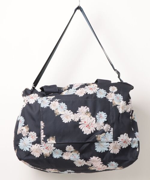 PAUL & JOE ACCESSOIRES(ポールアンドジョーアクセソワ)の「PAUL & JOE ACCESSOIRES (ポール&ジョーアクセソワ)2WAY折りたたみボストンバッグ PJA-B1441 TRAVEL BOSTON(ボストンバッグ・レディース・ピンク/ベージュ/ネイビー・FREE)」の4枚目の写真