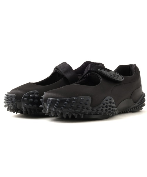 PUMA（プーマ）の「PUMA MOSTRO FEY SATIN WMNS / プーマ モストロ フェイ サテン ウィメンズ（スニーカー・レディース・ブラック・23.5cm/24.5cm/23.0cm/24.0cm/25.0cm）」の2枚目の写真