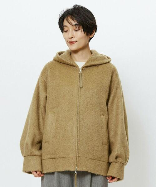 feerique(フィーリック)の「feerique モヘアシャギーフードブルゾン(ブルゾン・レディース・キャメル・2)」の20枚目の写真