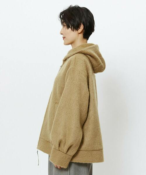 feerique(フィーリック)の「feerique モヘアシャギーフードブルゾン(ブルゾン・レディース・キャメル・2)」の21枚目の写真
