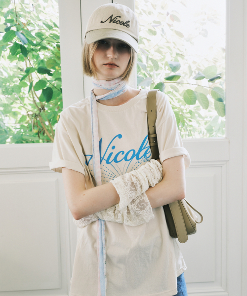 NICK&NICOLE（ニックアンドニコール）の「CRYSTAL POUND LEATHER BAG_BUTTER（ショルダーバッグ・レディース・その他・FREE）」の3枚目の写真