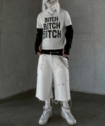 ROARINGRAD（ロアリングラド）の「【roaringrad】Crystal Stud T-Shirt / 【ロアリングラド】クリスタルスタッズグラフィックTシャツ（Tシャツ/カットソー）」