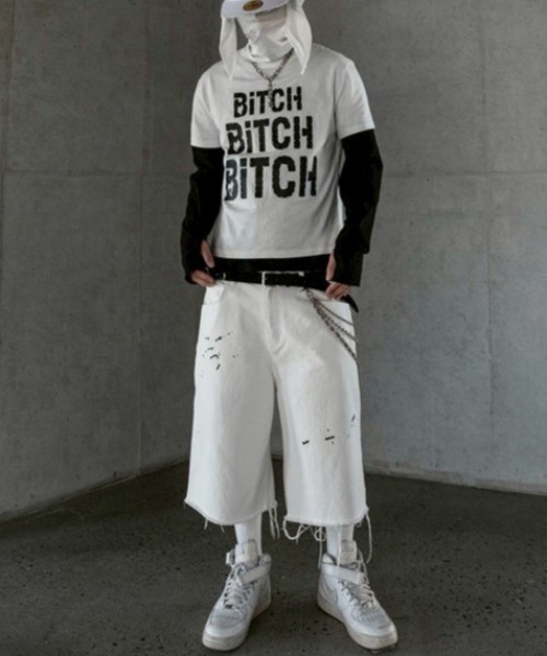 ROARINGRAD(ロアリングラド)の「【roaringrad】Crystal Stud T-Shirt / 【ロアリングラド】クリスタルスタッズグラフィックTシャツ(Tシャツ/カットソー・メンズ・ブラック/ホワイト・M/L)」の8枚目の写真