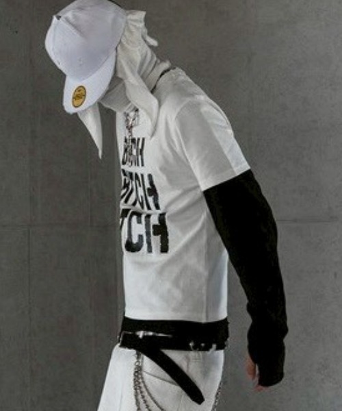 ROARINGRAD(ロアリングラド)の「【roaringrad】Crystal Stud T-Shirt / 【ロアリングラド】クリスタルスタッズグラフィックTシャツ(Tシャツ/カットソー・メンズ・ブラック/ホワイト・M/L)」の4枚目の写真