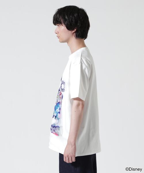 TRIPPY ART（トリッピーアート）の「TRIPPY ART（トリッピーアート） RAINBOW MICKEY 3D TEE / レインボーミッキー3D Tシャツ（Tシャツ/カットソー・メンズ・ホワイト・S/L/M）」の5枚目の写真