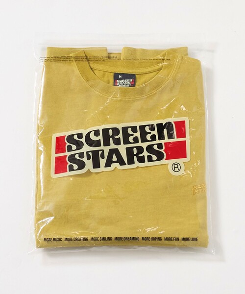 SCREEN STARS（スクリーンスターズ）の「【別注】＜SCREEN STARS＞サンフェード 長袖 Tシャツ（Tシャツ/カットソー・メンズ・ダークブラウン/ブラック/マスタード・M/L/XL）」の7枚目の写真