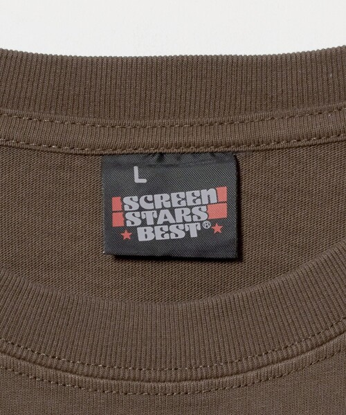 SCREEN STARS（スクリーンスターズ）の「【別注】＜SCREEN STARS＞サンフェード 長袖 Tシャツ（Tシャツ/カットソー・メンズ・ダークブラウン/ブラック/マスタード・M/L/XL）」の12枚目の写真