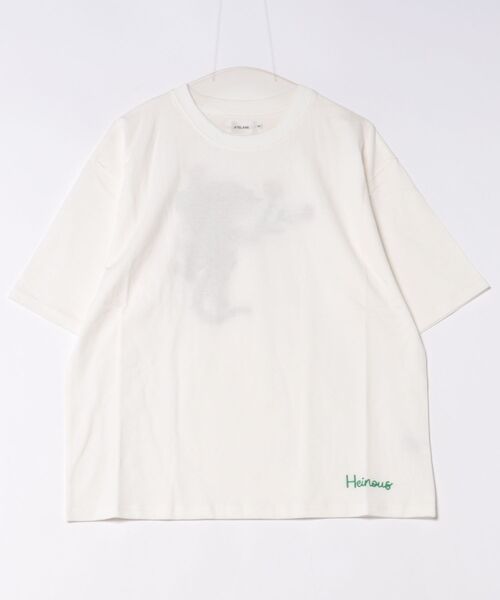 ARCHIVER(アーカイバ)の「/ATELANE/16/1 OE天竺 刺繍Tee(Tシャツ/カットソー・メンズ・チャコールグレー/ホワイト系その他・LARGE)」の2枚目の写真