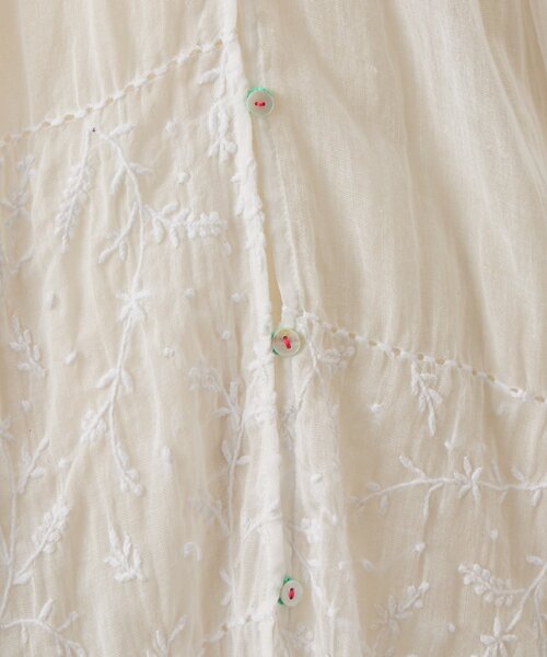 BEARDSLEY(ビアズリー)の「《INJIRI》チュニックブラウス(シャツ/ブラウス・レディース・ホワイト・MEDIUM)」の13枚目の写真
