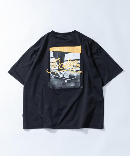 POLeR（ポーラー）の「POLeR　PHOTO QUICK DRY T-SHIRTS（Tシャツ/カットソー・メンズ・ブラック/グレー/ホワイト・LARGE/MEDIUM）」の2枚目の写真