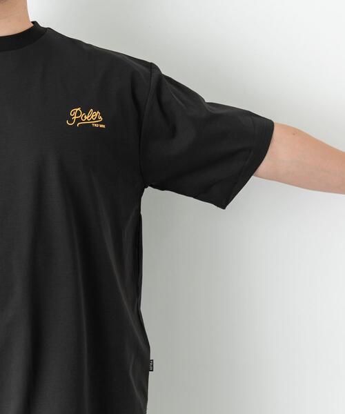 POLeR（ポーラー）の「POLeR　PHOTO QUICK DRY T-SHIRTS（Tシャツ/カットソー・メンズ・ブラック/グレー/ホワイト・LARGE/MEDIUM）」の9枚目の写真