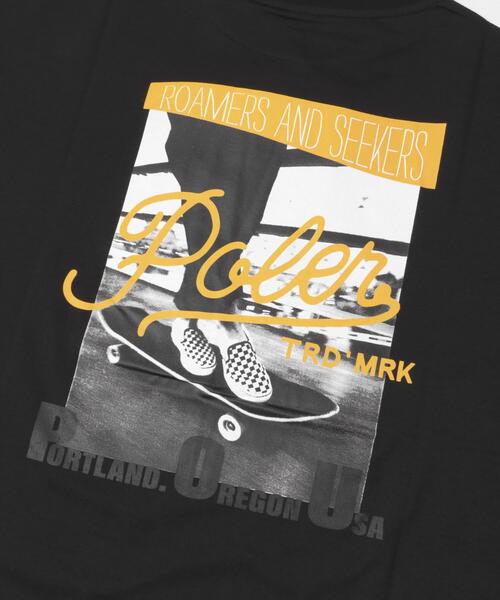 POLeR（ポーラー）の「POLeR　PHOTO QUICK DRY T-SHIRTS（Tシャツ/カットソー・メンズ・ブラック/グレー/ホワイト・LARGE/MEDIUM）」の11枚目の写真