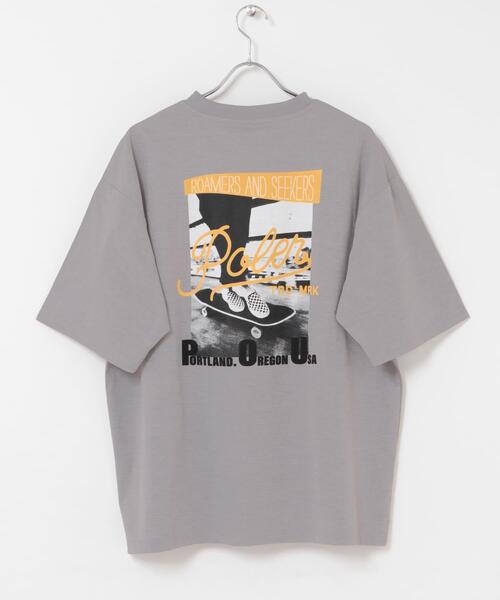 POLeR（ポーラー）の「POLeR　PHOTO QUICK DRY T-SHIRTS（Tシャツ/カットソー・メンズ・ブラック/グレー/ホワイト・LARGE/MEDIUM）」の15枚目の写真