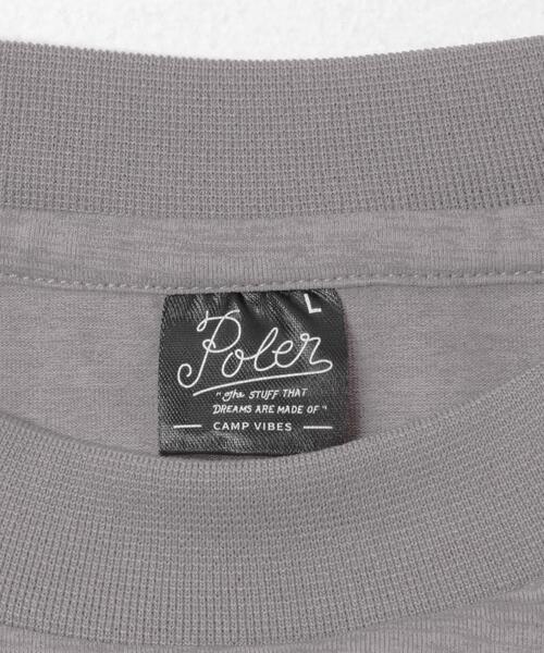 POLeR（ポーラー）の「POLeR　PHOTO QUICK DRY T-SHIRTS（Tシャツ/カットソー・メンズ・ブラック/グレー/ホワイト・LARGE/MEDIUM）」の18枚目の写真