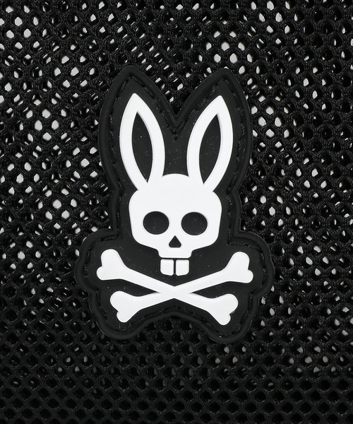 Psycho Bunny(サイコバニー)の「ラバーBUNNY メッシュミニショルダーバッグ(ショルダーバッグ・メンズ・ブラック・FREE)」の5枚目の写真