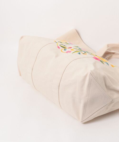 KENZO(ケンゾー)の「KENZOWILDFLOWERLARGETOTEBAG(メッセンジャーバッグ・メンズ・ベージュ系その他・ONE SIZE)」の3枚目の写真