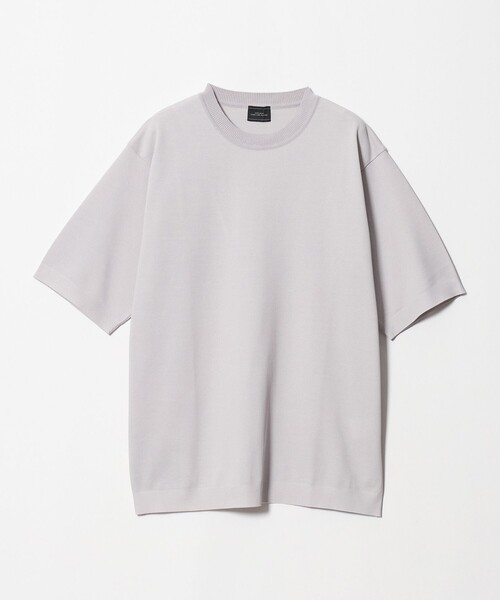 green label relaxing(グリーンレーベルリラクシング)の「ニットライク カノコ クルーネック 半袖 Tシャツ(Tシャツ/カットソー・メンズ・ライトグレー/オリーブ/ネイビー・XL/L/M/S)」の18枚目の写真