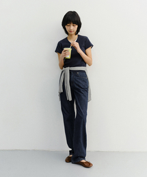 RELAXED SUMMER DENIM PANTS_UDPA6B223_INDIGO BLUE