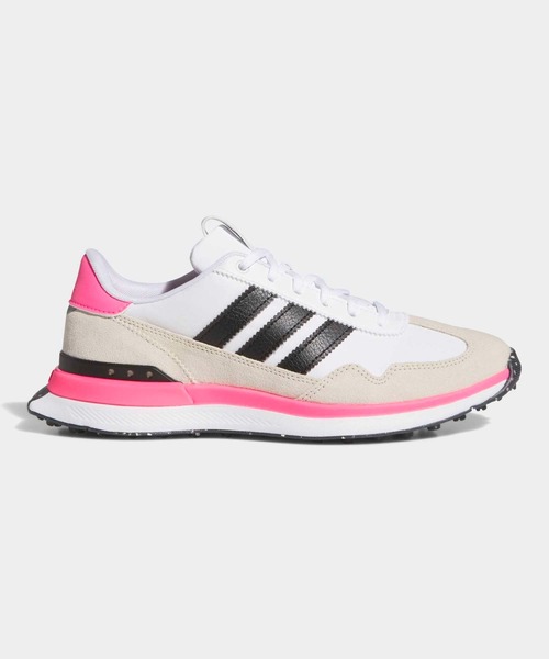 adidas(アディダス)の「S2G 26 テキスタイル スパイクレス ゴルフ / S2G 26 TEXTILE SPIKELESS GOLF【adidas Golf/アディダスゴルフ】(スニーカー・レディース・ホワイト・22.5cm/23.5cm/24.5cm/25.5cm/23.0cm/24.0cm/25.0cm/26.0cm/22.0cm)」の1枚目の写真