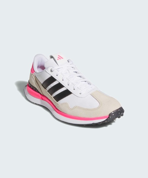 adidas(アディダス)の「S2G 26 テキスタイル スパイクレス ゴルフ / S2G 26 TEXTILE SPIKELESS GOLF【adidas Golf/アディダスゴルフ】(スニーカー・レディース・ホワイト・22.5cm/23.5cm/24.5cm/25.5cm/23.0cm/24.0cm/25.0cm/26.0cm/22.0cm)」の4枚目の写真