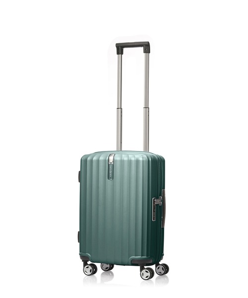 Samsonite(サムソナイト)の「サムソナイト ENOW スピナー55/20 グリーン(スーツケース/キャリーバッグ・メンズ・ダークグリーン系・S)」の1枚目の写真