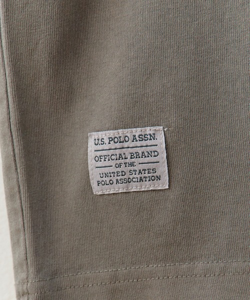 U.S. POLO ASSN.(ユーエスポロアッスン)の「U.S. POLO ASSN./ユーエスポロアッスン 天竺コットン ピグメント 半袖Tシャツ 2026年 夏 夏服(Tシャツ/カットソー・メンズ・ダークブルー/スミクロ/ピンク/ブルー・M/L/LL)」の12枚目の写真