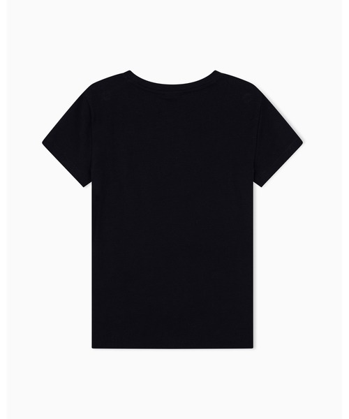 ARMANI EXCHANGE(アルマーニエクスチェンジ)の「【A|X アルマーニ エクスチェンジ】<オンライン限定>ゴールドロゴ 半袖クルーネックTシャツ/SLIM(Tシャツ/カットソー・レディース・ブラック/ホワイト・X-SMALL/X-LARGE/SMALL/MEDIUM/LARGE)」の7枚目の写真