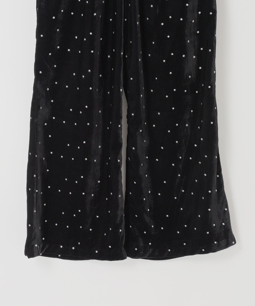 Couture d'adam(クチュールドアダム)の「COUTURE D’ADAM (クチュール ド アダム) Glitter Velvet イージー パンツ(その他パンツ・メンズ・ブラック・42/40)」の3枚目の写真