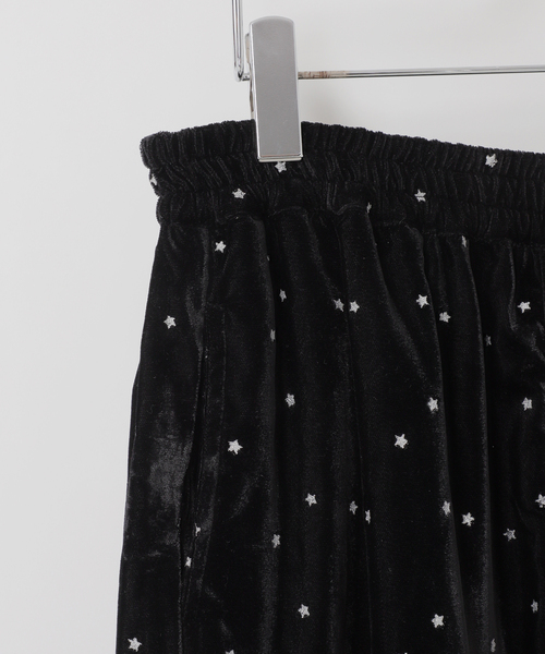 Couture d'adam(クチュールドアダム)の「COUTURE D’ADAM (クチュール ド アダム) Glitter Velvet イージー パンツ(その他パンツ・メンズ・ブラック・42/40)」の4枚目の写真