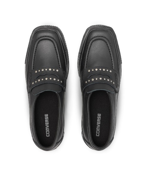 CONVERSE(コンバース)の「CONVERSE ALL STAR SQUARETOE LOAFER SA(コンバース オールスター スクエアトウ ローファー SA)(スニーカー・メンズ・ブラック/ブラウン系・26cm/26.5cm/25.5cm/25cm/24.5cm/24cm/23.5cm/23cm/29cm/28cm/27.5cm/27cm)」の6枚目の写真