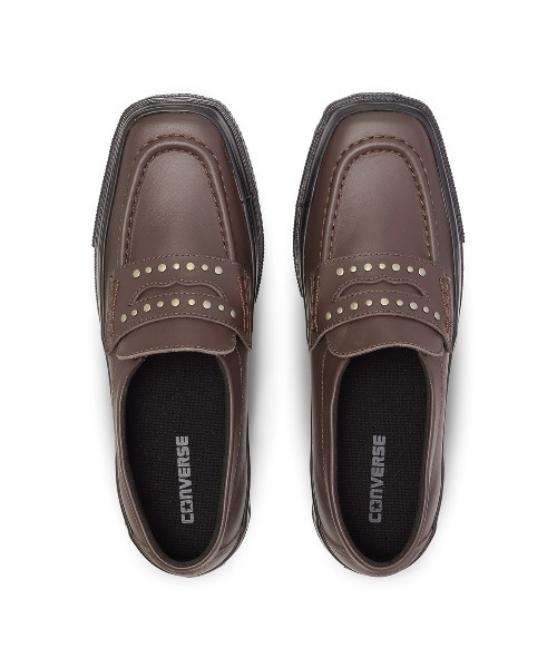 CONVERSE(コンバース)の「CONVERSE ALL STAR SQUARETOE LOAFER SA(コンバース オールスター スクエアトウ ローファー SA)(スニーカー・メンズ・ブラック/ブラウン系・26cm/26.5cm/25.5cm/25cm/24.5cm/24cm/23.5cm/23cm/29cm/28cm/27.5cm/27cm)」の13枚目の写真