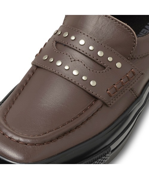 CONVERSE(コンバース)の「CONVERSE ALL STAR SQUARETOE LOAFER SA(コンバース オールスター スクエアトウ ローファー SA)(スニーカー・メンズ・ブラック/ブラウン系・26cm/26.5cm/25.5cm/25cm/24.5cm/24cm/23.5cm/23cm/29cm/28cm/27.5cm/27cm)」の15枚目の写真