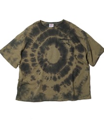 HEMP WIDE TEE PRINTED DAYBREAKS 2 D.Y.E ver.