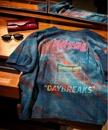 NATAL DESIGN（ネイタルデザイン）の「HEMP WIDE TEE PRINTED DAYBREAKS 2 D.Y.E ver.（Tシャツ/カットソー）」