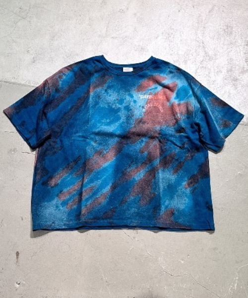 NATAL DESIGN(ネイタルデザイン)の「HEMP WIDE TEE PRINTED DAYBREAKS 2 D.Y.E ver.(Tシャツ/カットソー・メンズ・ピンク/オリーブ/パープル/ブラック/ライトブルー/スミクロ/ブルー・LARGE/X-LARGE/MEDIUM)」の13枚目の写真
