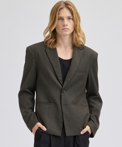 Parts Lab.(�p�[�c���{)�́yParts Lab.�zWool Mix Basic Tailored Jacket / �E�[���p�C�s���O�e�[���[�h�W���P�b�g(�e�[���[�h�W���P�b�g)