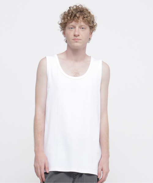 AVIREX(アヴィレックス)の「《DAILY/デイリー》BIG SIZE RIB TANK TOP / デイリー ビックサイズ リブ タンクトップ / AVIREX / アヴィレックス(タンクトップ・メンズ・グレー/ホワイト/ブラック・XX-LARGE/XXX-LARGE/XXXX-LARGE/XXXXX-LARGE)」の1枚目の写真