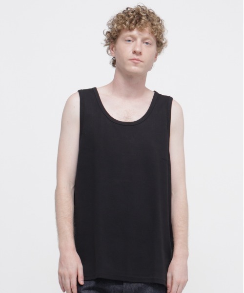 AVIREX(アヴィレックス)の「《DAILY/デイリー》BIG SIZE RIB TANK TOP / デイリー ビックサイズ リブ タンクトップ / AVIREX / アヴィレックス(タンクトップ・メンズ・グレー/ホワイト/ブラック・XX-LARGE/XXX-LARGE/XXXX-LARGE/XXXXX-LARGE)」の2枚目の写真