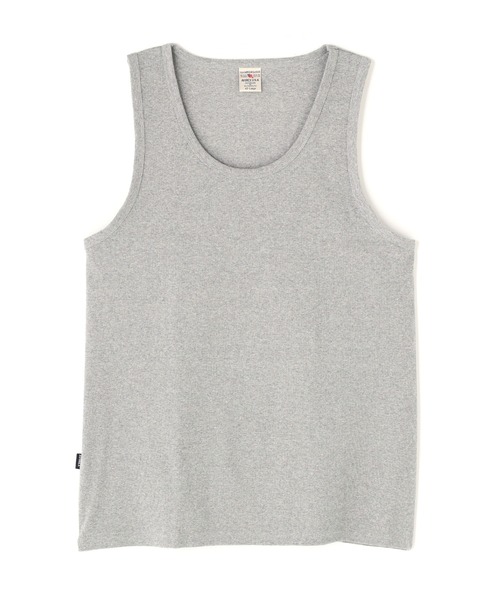 AVIREX(アヴィレックス)の「《DAILY/デイリー》BIG SIZE RIB TANK TOP / デイリー ビックサイズ リブ タンクトップ / AVIREX / アヴィレックス(タンクトップ・メンズ・グレー/ホワイト/ブラック・XX-LARGE/XXX-LARGE/XXXX-LARGE/XXXXX-LARGE)」の16枚目の写真