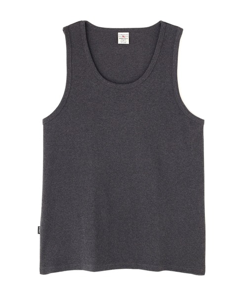 AVIREX(アヴィレックス)の「《DAILY/デイリー》BIG SIZE RIB TANK TOP / デイリー ビックサイズ リブ タンクトップ / AVIREX / アヴィレックス(タンクトップ・メンズ・グレー/ホワイト/ブラック・XX-LARGE/XXX-LARGE/XXXX-LARGE/XXXXX-LARGE)」の4枚目の写真