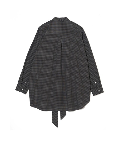 DISCOVERED(ディスカバード)の「DISCOVERED BOWTIE SHIRT (DC-SS27-SH-02)(シャツ/ブラウス・メンズ・グリーン/ブラック・1/3)」の3枚目の写真