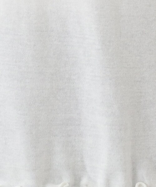 one'sterrace(ワンズテラス)の「シアーハイネックメロープルオーバー(Tシャツ/カットソー・レディース・ブラック系8/ダークブラウン系8/グレー系4/ブルー系その他7/オリーブ系3/アイボリー系8・02)」の14枚目の写真