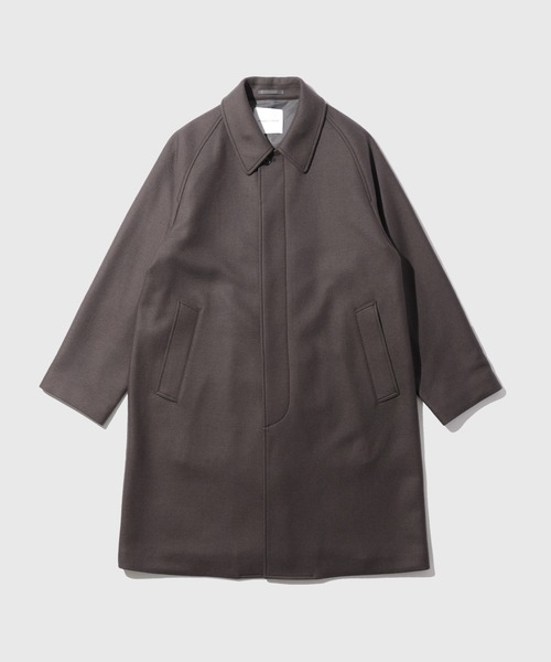 ADAM ET ROPE'（アダムエロペ）の「Bellandi メルトンバルマカーンコート（ステンカラーコート・メンズ・ブラック/グレー系その他/ブルー系その他4・M/L）」の12枚目の写真