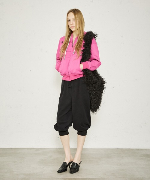 FTW(エフティダブリュー)の「HALF JOGGER PANTS(スウェットパンツ・レディース・バーガンディー/グレー/ブラック・SMALL/MEDIUM)」の14枚目の写真